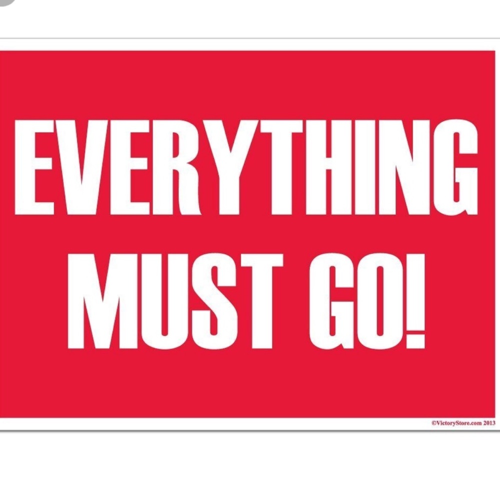 EVERYTHING MUST GO! Make an offer :)